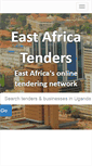 Mobile Screenshot of eastafricatenders.com